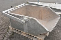 Herkules TD45260 Kriens/Obernau und Luzern Kranarbeiten, Schuttmulde