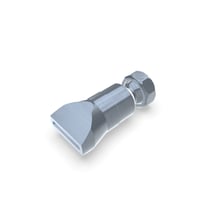 Flat nozzle slot 18x2,5mm straight jet (1-DU-SL-GS)