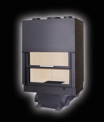 STAFFIERI Cheminée-Einsatz: Modell P1 Star