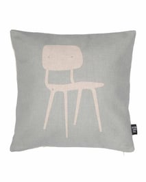 Cushion Cover with Print of Ahrend Revolt Chair designed by Friso Kramer