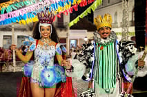 Príncipe de carnaval, Recife, pareja real, rey Momo, Brasil, carnaval, fiesta, calendario de eventos, viajes a Brasil, desfile de carnaval, compañero de viaje