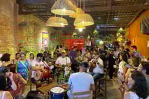 olinda, bar von amparo, szene bar, jam-sessions, nachtleben, gutes essen, live musik, snacks, restaurant, party, brasilien