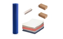  Starter Set 2  Eine runde Yoga Grundausstattung um sich komfortabel auf die Praxis konzentrieren zu können. 