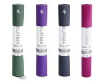 KURMA Fold-N-Flow Reiseyogamatte Anthrazit, Moonrise, Moss, 185 x 60 cm x 2,9 mm