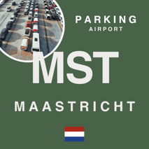 alle parkeerplaatsen luchthaven maastricht