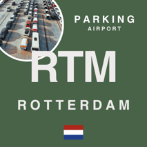 alle parkeerplaatsen luchthaven rotterdam