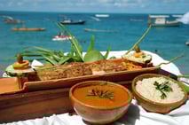 peixe na telha, strandrestaurant, porto de galinhas, brasilien, traumstrand korallenriff, strand urlaub, gut essen, fisch restaurant, brasilien ferien, reiseleiter