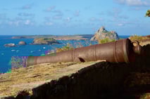 remédios fort, island paradise, fernando de noronha, brazil, pernambuco, marine park, dream vacation, adventure vacation, brazil travel, diving, surfing