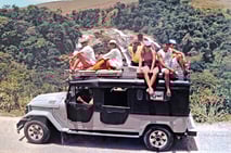 jeep safari, wasserfall, atlantischer regenwald, rio ipojuca, zuckerrohfelder, primavera, pernambuco, brasilien, wasserfall urubu, brasilien reisen, abenteuer reisen