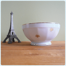 アンティークカフェオレボウル