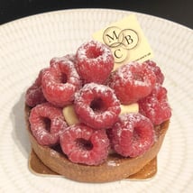 Tartelette à la framboise chez Ma Boulangerie Café