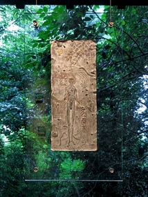 ある月の夜　Una Notte Luna 三谷慎　レリーフ展