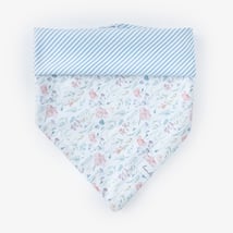 handmade hundehalstuch mit blumen