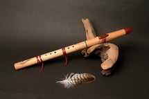 Mundstück Padouk, Ton Cis; 432 Hz