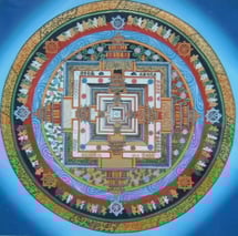 Mandalas tibétains