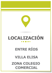 Lotes en Villa Elisa Entre Ríos, Se venden Lotes desde 300 [m²], Loteo en Villa Elisa, Comercializa Carina Rossier Inmobiliaria, 