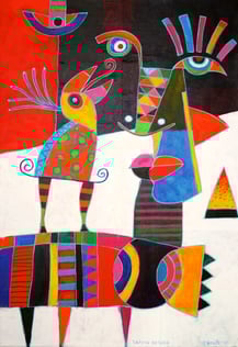 Clemens Briels original painting