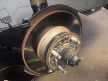 フェアレディ240Z　ブレーキキャリパーローター交換