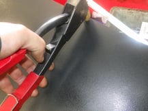 B110サニー　燃料タンク隔壁