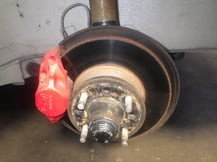 フェアレディ240Z　ブレーキキャリパーローター交換