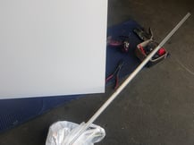 B110サニー　燃料タンク隔壁