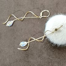 Boucles d'oreille géométriques