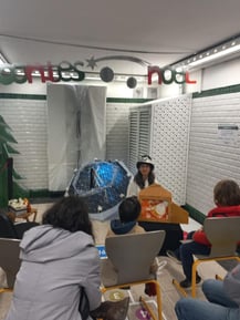 animation de Noël autour du conte à Paris