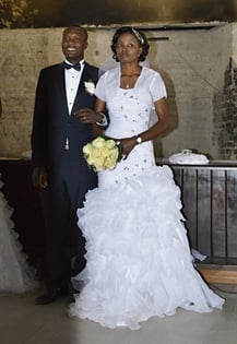 Malakia und Ndapunikwa sind nun ein Paar