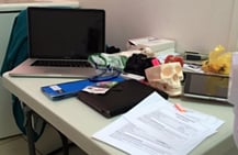 Pult des Zahnspezialisten