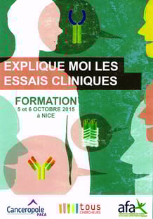 essai clinique 2015 canceropole paca tous chercheurs afa nice lmc france formation leucemie myeloide chronique espoir guerison traitement