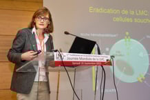 Docteur Delphine Réa conférence LMC France IPC jm lmc journée mondiale essai clinique protocole 