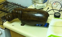 Dank Nilpferd den Ladeprozess ermöglicht