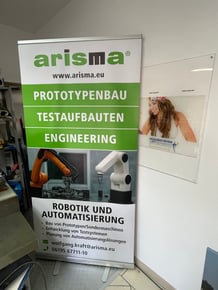 RollUp Banner 1 x 2 Meter - Sauber ausgearbeitet- schnell produziert