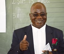 Mr. Nauyoma war ein echter Leader