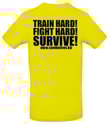SC Int'l Street Combatives Shirt Train Hard Fight Hard Survive