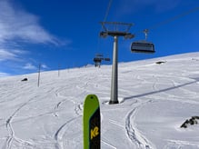 Verkürzter Zustieg dank Sessellift :)