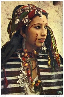 Tatouage traditionnel Berbère