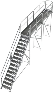 LKW Enteisungsbühne - Rendering von oben