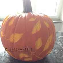 Herbst Kurs, Kürbis verzieren