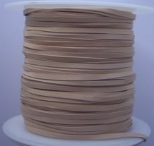 Lacet en cuir végétal de kangourou