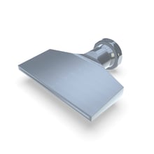 Flat nozzle slot 101x2,0mm straight jet (3-DU-SL-107-GS)