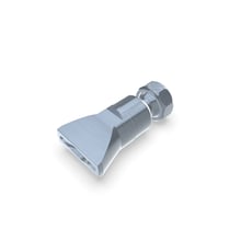 Flat nozzle slot 22x4.0mm spreading jet (1-DU-SL-25)