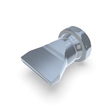 Flat nozzle slot 35x1,0mm straight jet (3-DU-SL-50-GS-1.0)