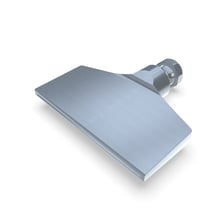 Flat nozzle slot 121x2.0mm straight jet (2-DU-SL-127-GS)