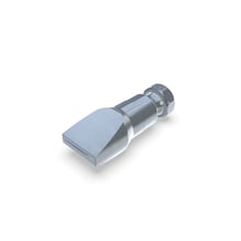 Flat nozzle slot 18x1,0mm straight jet (1-DU-SL-25-GS-1.0)
