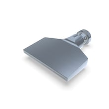 Flat nozzle slot 81x0,6mm straight jet (2-DU-SL-87-GS-0.6)