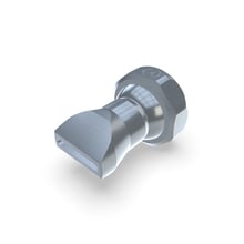 Flat nozzle slot 18x2,5mm straight jet (2-DU-SL-25-GS)