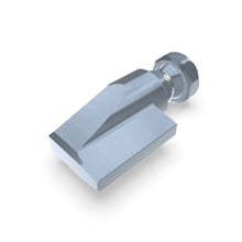 Internal grinding nozzle slot 40x0.4mm straight jet (2-DU-I-SL-40-GS-0.4)
