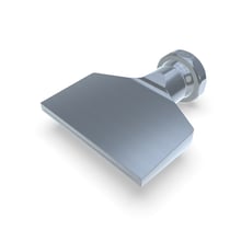 Flat nozzle slot 81x0,6mm straight jet (3-DU-SL-87-GS-0.6)