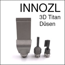 Innozl titanium nozzles from 3D printing